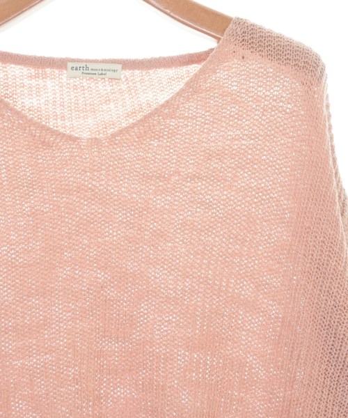 EARTH MUSIC&ECOLOGY（アースミュージックアンドエコロジー）ニット・セーター ピンク サイズ:F レディース/2200655543015
