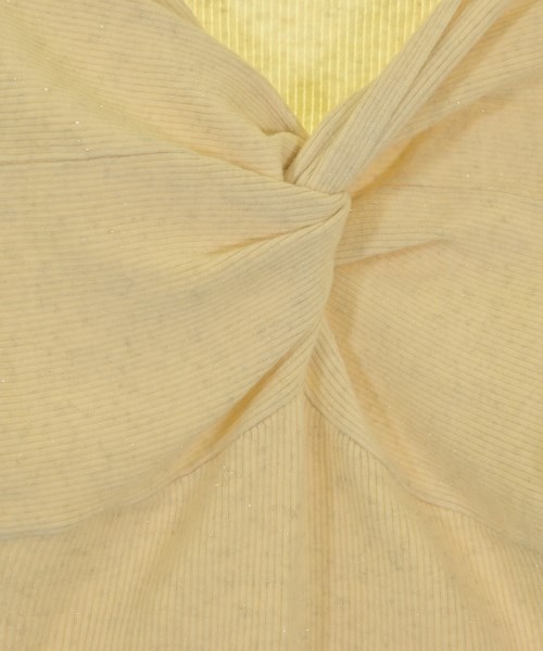 EARTH MUSIC&ECOLOGY（アースミュージックアンドエコロジー）ニット・セーター 黄 サイズ:S レディース/2200654467015