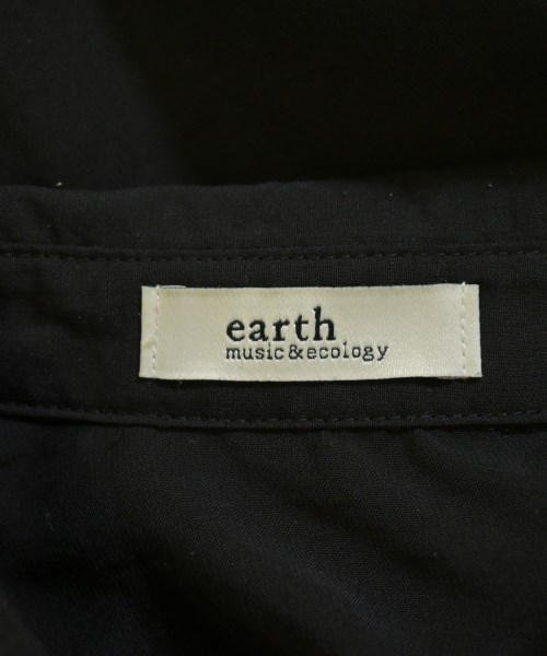 EARTH MUSIC&ECOLOGY（アースミュージックアンドエコロジー）ブラウス 黒 サイズ:F レディース/2200715944080