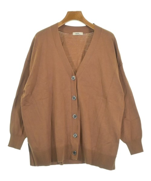 EARTH MUSIC&ECOLOGY(アースミュージックアンドエコロジー)カーディガン 茶 サイズ:F/2200639064086