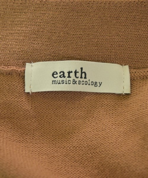EARTH MUSIC&ECOLOGY（アースミュージックアンドエコロジー）カーディガン 茶 サイズ:F レディース/2200639064086