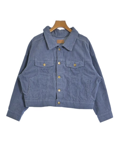 EARTH MUSIC&ECOLOGY(アースミュージックアンドエコロジー)カバーオール 青 サイズ:F/2200646174020