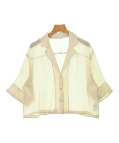 EARTH MUSIC&ECOLOGY(アースミュージックアンドエコロジー)カジュアルシャツ ベージュ サイズ:F/2200641229022