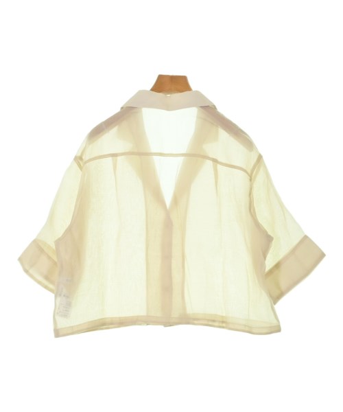 EARTH MUSIC&ECOLOGY（アースミュージックアンドエコロジー）カジュアルシャツ ベージュ サイズ:F レディース/2200641229022