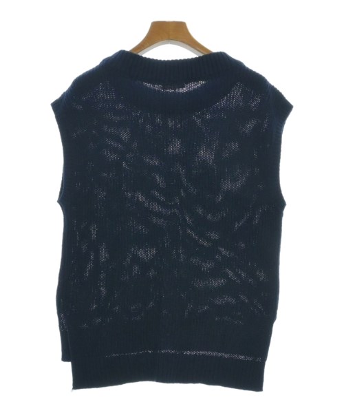 EARTH MUSIC&ECOLOGY（アースミュージックアンドエコロジー）ベスト 紺 サイズ:F レディース/2200642001184