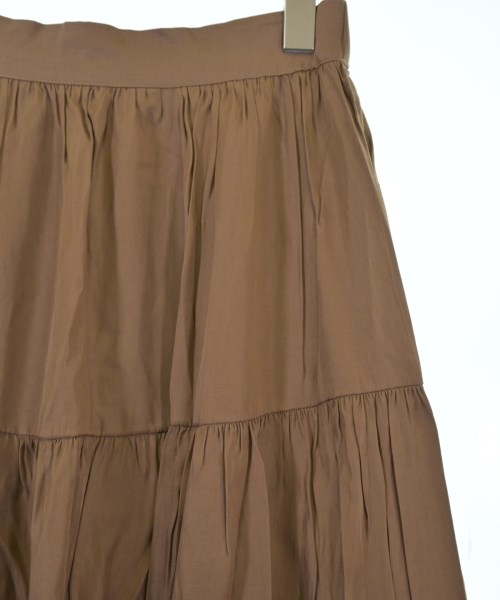 EARTH MUSIC&ECOLOGY（アースミュージックアンドエコロジー）ロング・マキシ丈スカート 茶 サイズ:F レディース/2200642773036