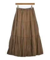 EARTH MUSIC&ECOLOGY（アースミュージックアンドエコロジー）ロング・マキシ丈スカート 茶 サイズ:F レディース/2200642773036