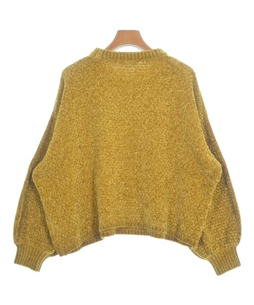 EARTH MUSIC&ECOLOGY（アースミュージックアンドエコロジー）ニット・セーター 黄 サイズ:F レディース/2200646552026