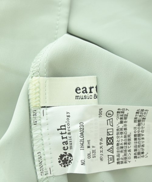 EARTH MUSIC&ECOLOGY（アースミュージックアンドエコロジー）ブラウス 緑 サイズ:F レディース/2200642550033