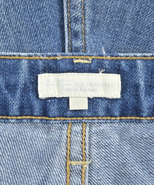 EARTH MUSIC&ECOLOGY（アースミュージックアンドエコロジー）デニムパンツ 青 サイズ:L レディース/2200652417104