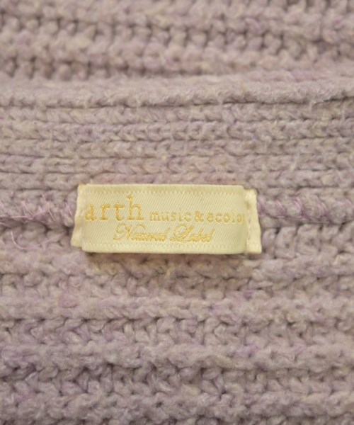 EARTH MUSIC&ECOLOGY（アースミュージックアンドエコロジー）カーディガン 紫 サイズ:F レディース/2200652757026