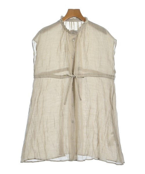 EARTH MUSIC&ECOLOGY(アースミュージックアンドエコロジー)ブラウス ベージュ サイズ:F/2200641216053