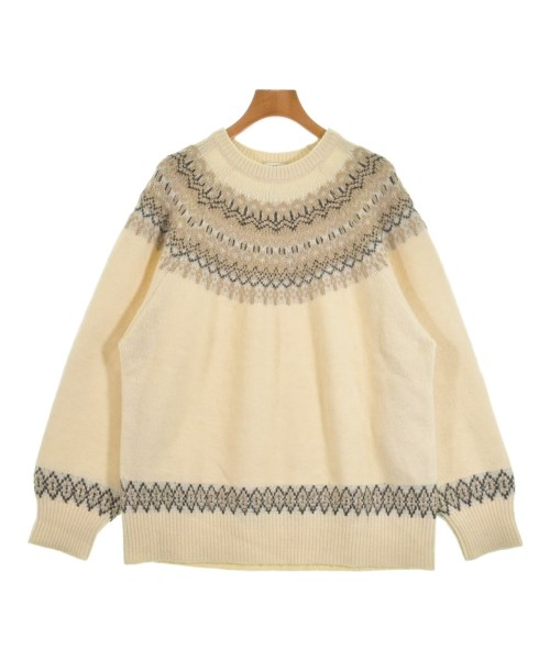 EARTH MUSIC&ECOLOGY(アースミュージックアンドエコロジー)ニット・セーター 白 サイズ:F/2200648737018