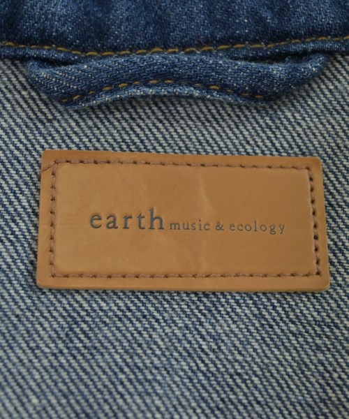 EARTH MUSIC&ECOLOGY（アースミュージックアンドエコロジー）デニムジャケット 青 サイズ:F レディース/2200700126040