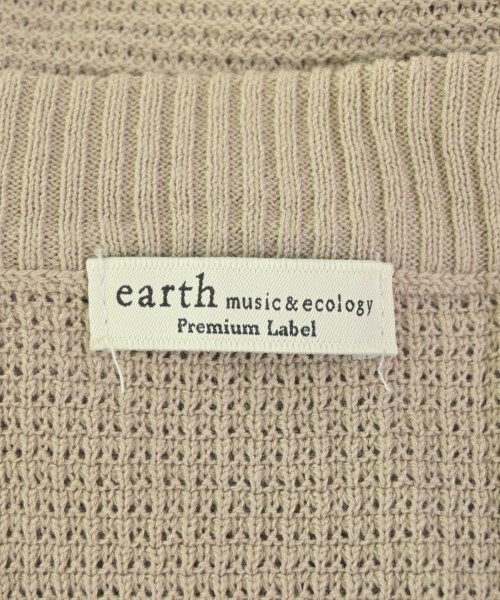 EARTH MUSIC&ECOLOGY（アースミュージックアンドエコロジー）カーディガン ベージュ サイズ:F レディース/2200700126071