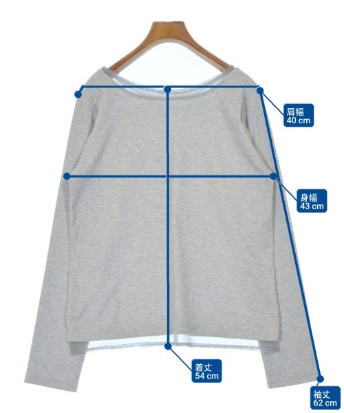 EARTH MUSIC&ECOLOGY（アースミュージックアンドエコロジー）Tシャツ・カットソー グレー サイズ:F レディース/2200664061012