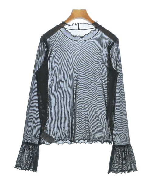 EARTH MUSIC&ECOLOGY（アースミュージックアンドエコロジー）ブラウス 黒 サイズ:F レディース/2200663228027