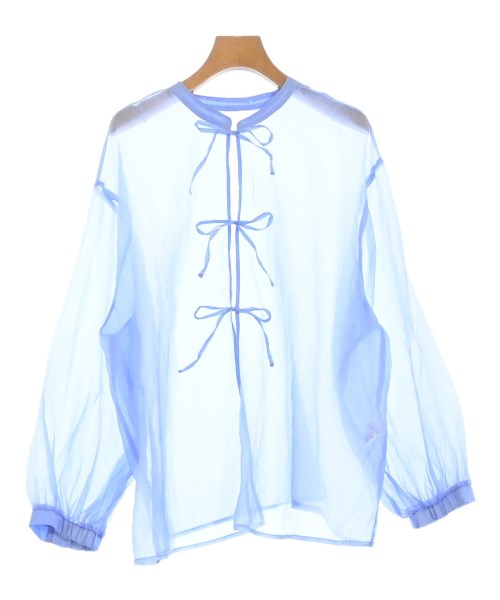 EARTH MUSIC&ECOLOGY(アースミュージックアンドエコロジー)カジュアルシャツ 青 サイズ:F/2200663228034