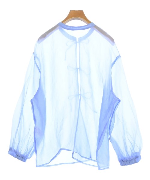 EARTH MUSIC&ECOLOGY（アースミュージックアンドエコロジー）カジュアルシャツ 青 サイズ:F レディース/2200663228034