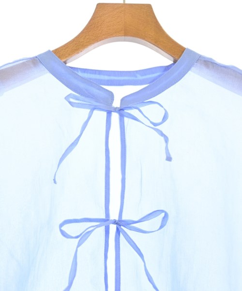 EARTH MUSIC&ECOLOGY（アースミュージックアンドエコロジー）カジュアルシャツ 青 サイズ:F レディース/2200663228034