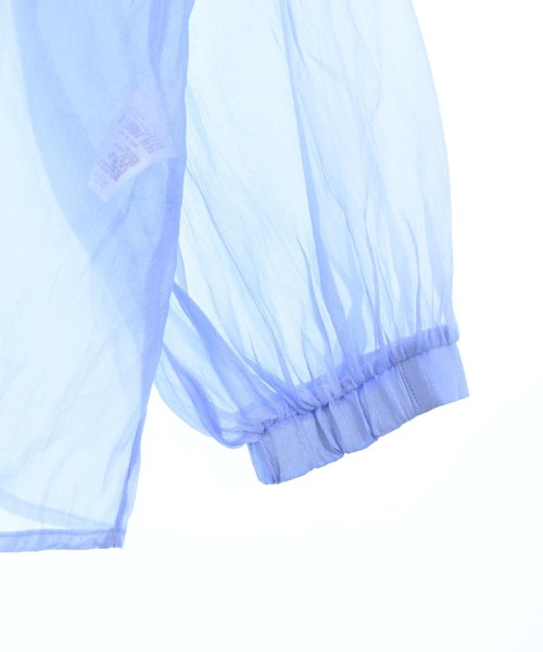 EARTH MUSIC&ECOLOGY（アースミュージックアンドエコロジー）カジュアルシャツ 青 サイズ:F レディース/2200663228034