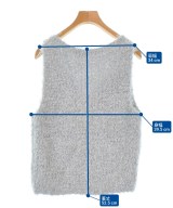 EARTH MUSIC&ECOLOGY（アースミュージックアンドエコロジー）ベスト グレー サイズ:F レディース/2200663228058