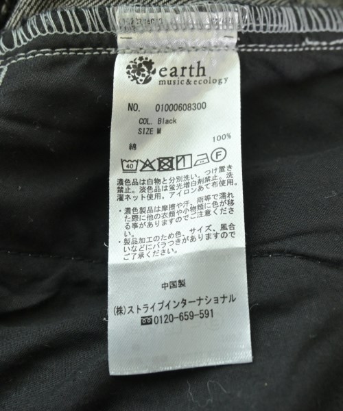 EARTH MUSIC&ECOLOGY（アースミュージックアンドエコロジー）デニムパンツ 黒 サイズ:M レディース/2200661251096