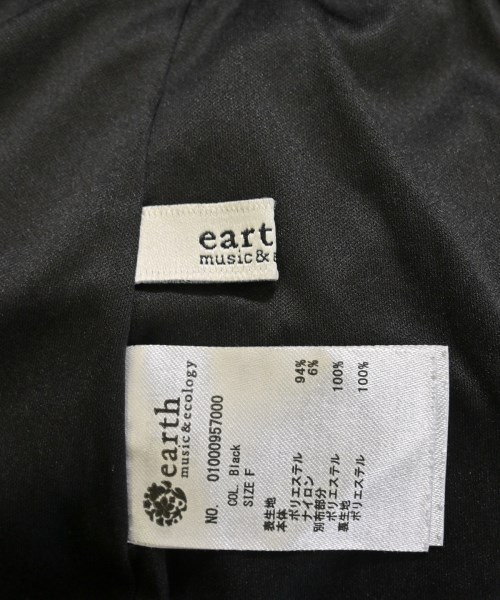 EARTH MUSIC&ECOLOGY（アースミュージックアンドエコロジー）ミニスカート 黒 サイズ:F レディース/2200661251126