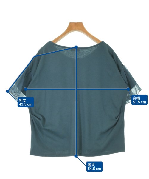 EARTH MUSIC&ECOLOGY（アースミュージックアンドエコロジー）Tシャツ・カットソー 緑 サイズ:F レディース/2200664840020