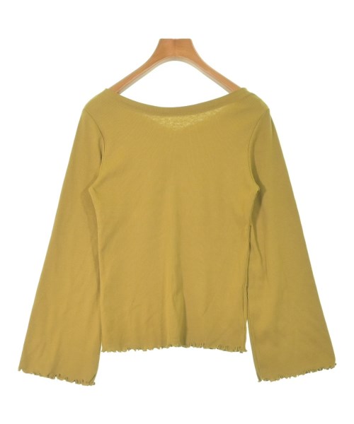 EARTH MUSIC&ECOLOGY（アースミュージックアンドエコロジー）Tシャツ・カットソー 黄 サイズ:S レディース/2200664840037