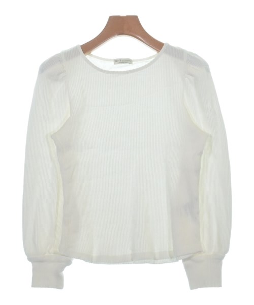 EARTH MUSIC&ECOLOGY(アースミュージックアンドエコロジー)ニット・セーター 白 サイズ:F/2200666027030