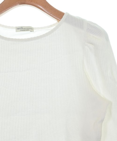 EARTH MUSIC&ECOLOGY（アースミュージックアンドエコロジー）ニット・セーター 白 サイズ:F レディース/2200666027030