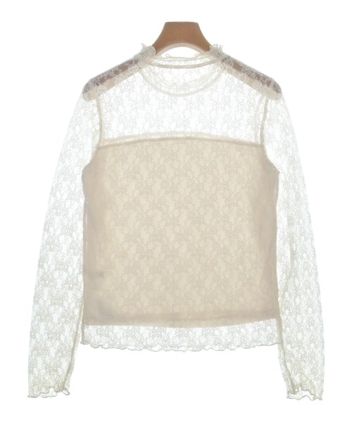 EARTH MUSIC&ECOLOGY（アースミュージックアンドエコロジー）ブラウス ベージュ サイズ:S レディース/2200666412010