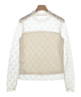 EARTH MUSIC&ECOLOGY（アースミュージックアンドエコロジー）ブラウス ベージュ サイズ:S レディース/2200666412010