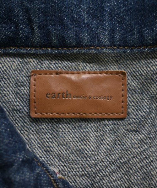 EARTH MUSIC&ECOLOGY（アースミュージックアンドエコロジー）デニムジャケット 青 サイズ:S レディース/2200663747061