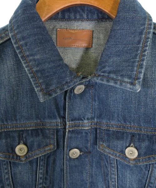 EARTH MUSIC&ECOLOGY（アースミュージックアンドエコロジー）デニムジャケット 青 サイズ:S レディース/2200663747061