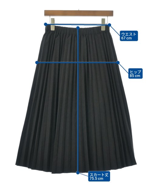 EARTH MUSIC&ECOLOGY（アースミュージックアンドエコロジー）ロング・マキシ丈スカート 黒 サイズ:F レディース/2200663166121