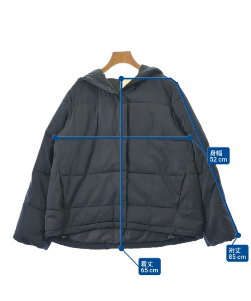 EARTH MUSIC&ECOLOGY（アースミュージックアンドエコロジー）ダウンジャケット/ダウンベスト 紺 サイズ:L レディース/2200669274035