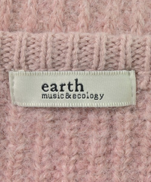 EARTH MUSIC&ECOLOGY（アースミュージックアンドエコロジー）カーディガン ピンク サイズ:F レディース/2200717865055