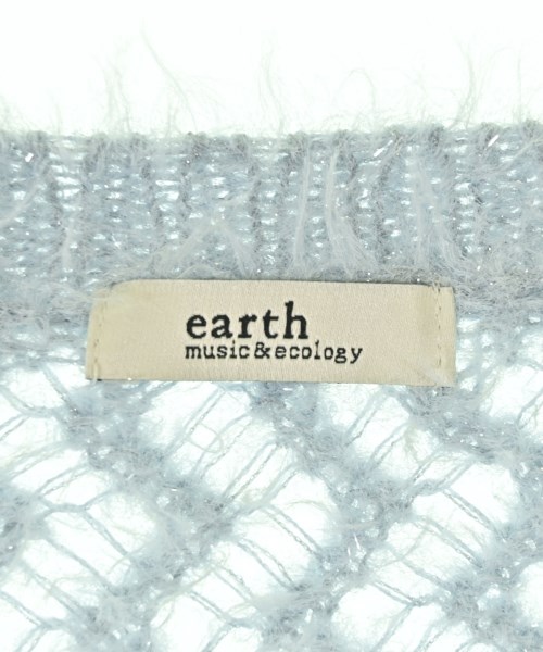 EARTH MUSIC&ECOLOGY（アースミュージックアンドエコロジー）カーディガン 青 サイズ:F レディース/2200724133703