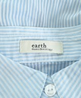 EARTH MUSIC&ECOLOGY（アースミュージックアンドエコロジー）カジュアルシャツ 青 サイズ:F レディース/2200725506162