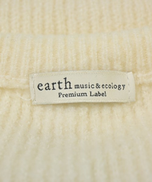 EARTH MUSIC&ECOLOGY（アースミュージックアンドエコロジー）ニット・セーター 白 サイズ:F レディース/2200683608021