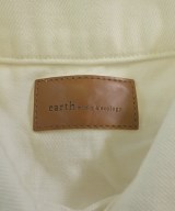 EARTH MUSIC&ECOLOGY（アースミュージックアンドエコロジー）デニムジャケット 白 サイズ:L レディース/2200680023018