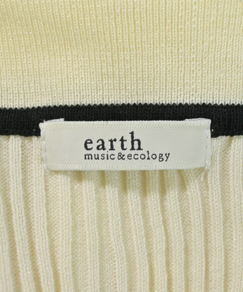 EARTH MUSIC&ECOLOGY（アースミュージックアンドエコロジー）カーディガン 白 サイズ:F レディース/2200690279030