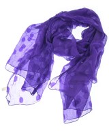 and A（アンドエー）バンダナ・スカーフ 紫 サイズ:- レディース/2200621742084