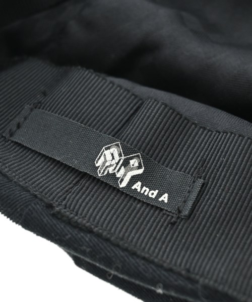 and A（アンドエー）ハンチング・ベレー帽 黒 サイズ:- メンズ/2200627117152