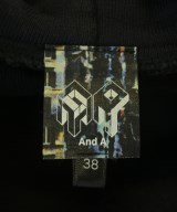 and A（アンドエー）パーカー 黒 サイズ:38(S位) メンズ/2200729685016