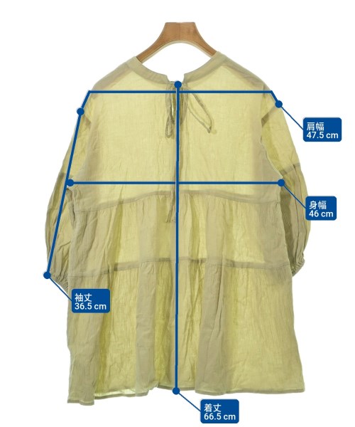 Heather（ヘザー）ブラウス ベージュ サイズ:F レディース/2200619584030