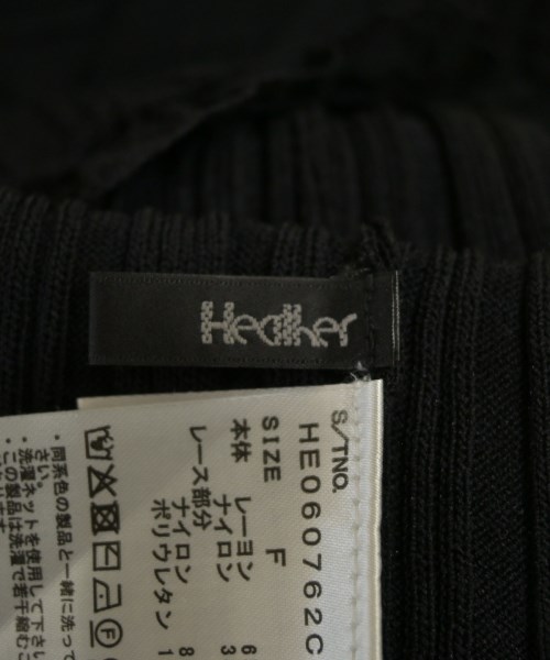 Heather（ヘザー）ニット・セーター 黒 サイズ:F レディース/2200627858116