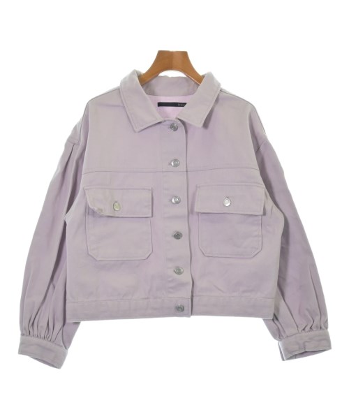Heather(ヘザー)カジュアルジャケット 紫 サイズ:F/2200644125017